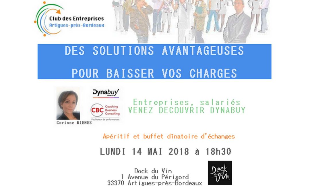 Présentation de Dynabuy le 14 Mai 2018 à Dock du Vin Artigues-près-Bordeaux